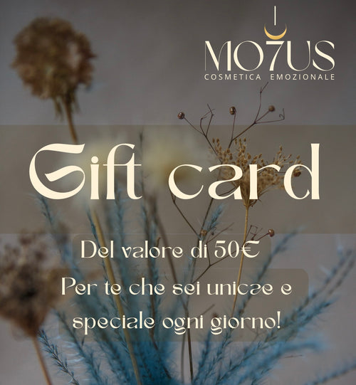 Buono regalo MO7US Cosmetici